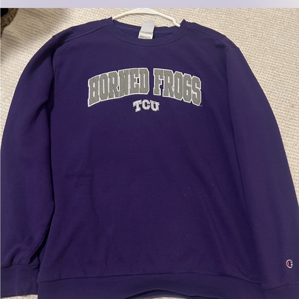 Champion Purple Crew Neck Sweater
